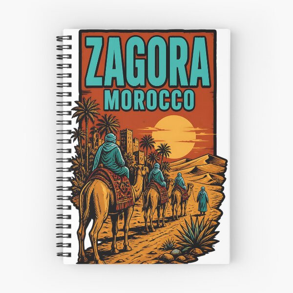 Artikelvorschau, Zagora, Marokko – Vintage-Reisen und Tourismus entworfen und verkauft von TravelersGems.