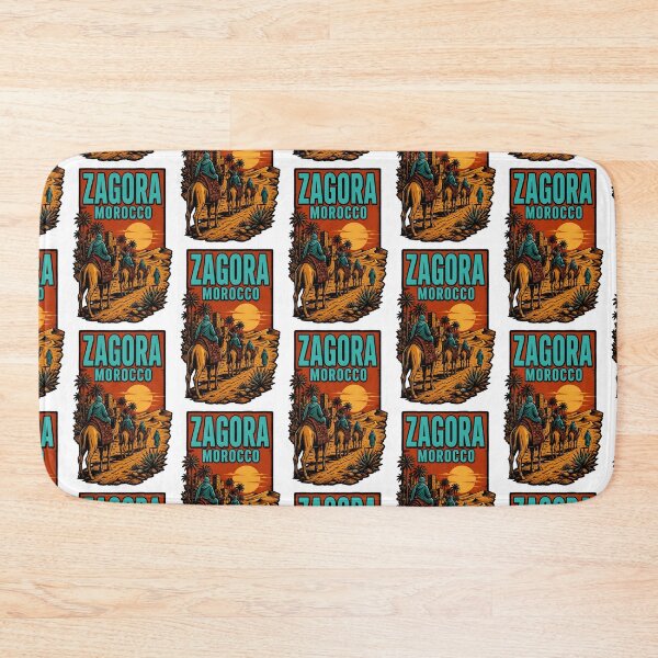 Item preview, Zagora Morocco Vintage Travel Tourism designed and sold by TravelersGems.