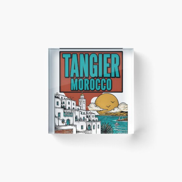 Item preview, Tangier Morocco Vintage Travel Tourism designed and sold by TravelersGems.