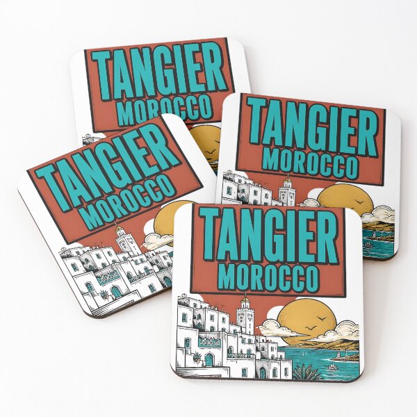 Item preview, Tangier Morocco Vintage Travel Tourism designed and sold by TravelersGems.