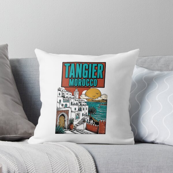 Item preview, Tangier Morocco Vintage Travel Tourism designed and sold by TravelersGems.
