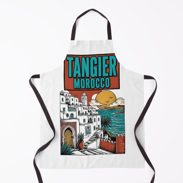 Item preview, Tangier Morocco Vintage Travel Tourism designed and sold by TravelersGems.