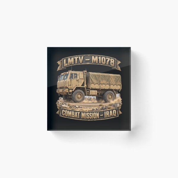 Item preview, Army - LMTV - 1078 - Combat Mission - Iraq - 3D - Enhanced designed and sold by Military Insignia Products.