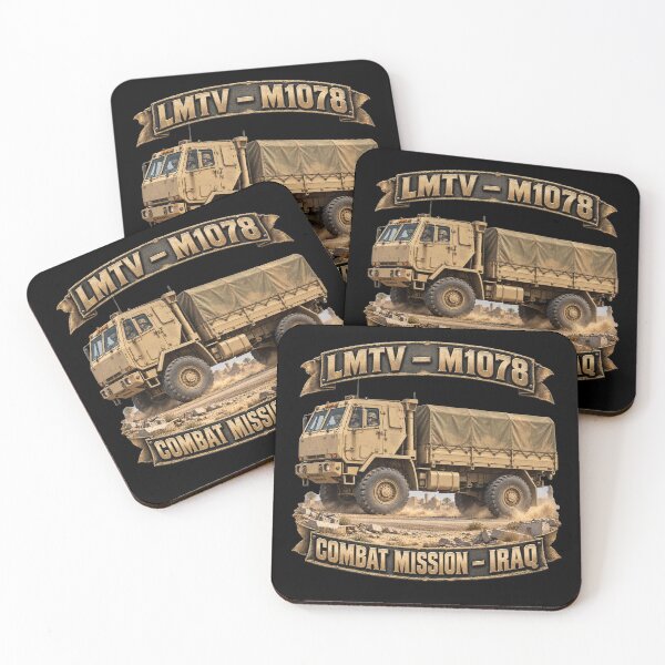 Item preview, Army - LMTV - 1078 - Combat Mission - Iraq - 3D - Enhanced designed and sold by Military Insignia Products.
