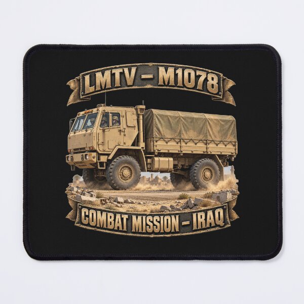 Item preview, Army - LMTV - 1078 - Combat Mission - Iraq - 3D - Enhanced designed and sold by Military Insignia Products.