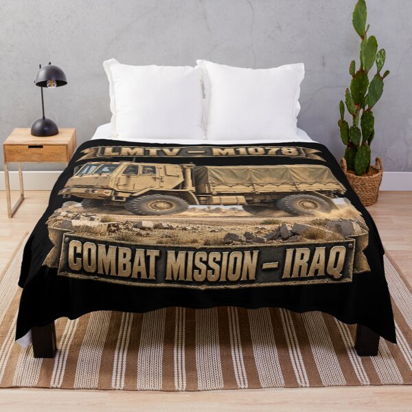 Item preview, Army - LMTV - 1078 - Combat Mission - Iraq - 3D - Enhanced designed and sold by Military Insignia Products.
