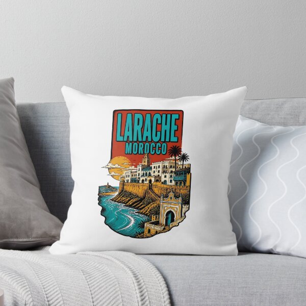 Item preview, Larache Morocco Vintage Travel Tourism designed and sold by TravelersGems.