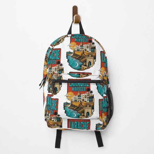 Item preview, Larache Morocco Vintage Travel Tourism designed and sold by TravelersGems.