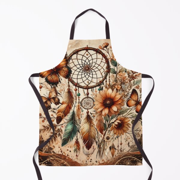 Item preview, Bohemian Dreamcatcher Butterfly Sunflower Celestial designed and sold by Fei Long Design Hub.