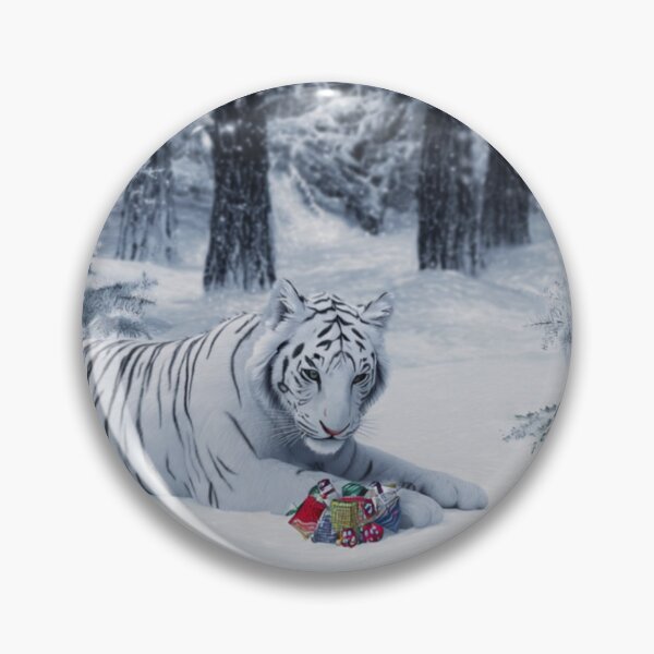 Item preview, Winter Giftkeeper — White Tiger designed and sold by TreatLLC.