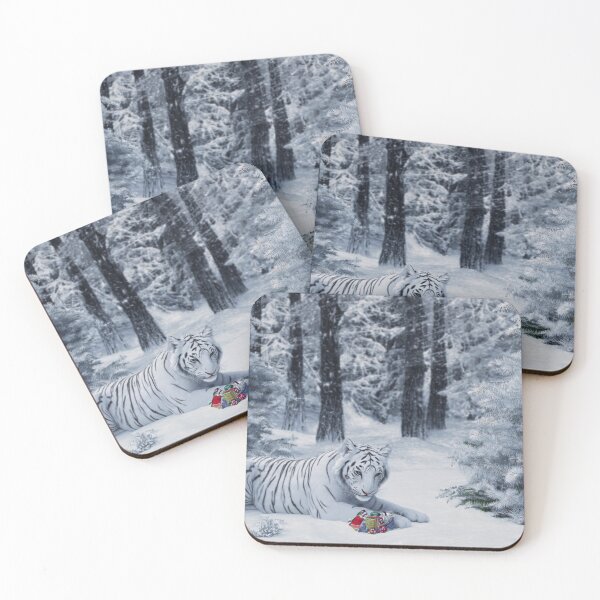 Item preview, Winter Giftkeeper — White Tiger designed and sold by TreatLLC.