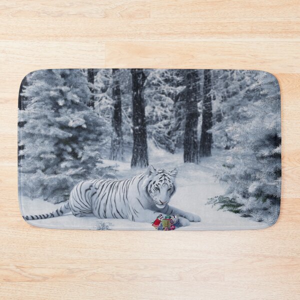 Item preview, Winter Giftkeeper — White Tiger designed and sold by TreatLLC.