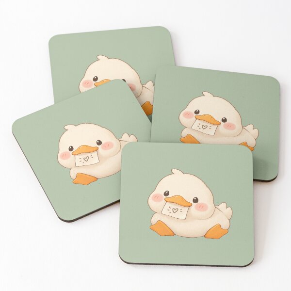 Item preview, Cute Little Duck With A Heart designed and sold by DoobleU.