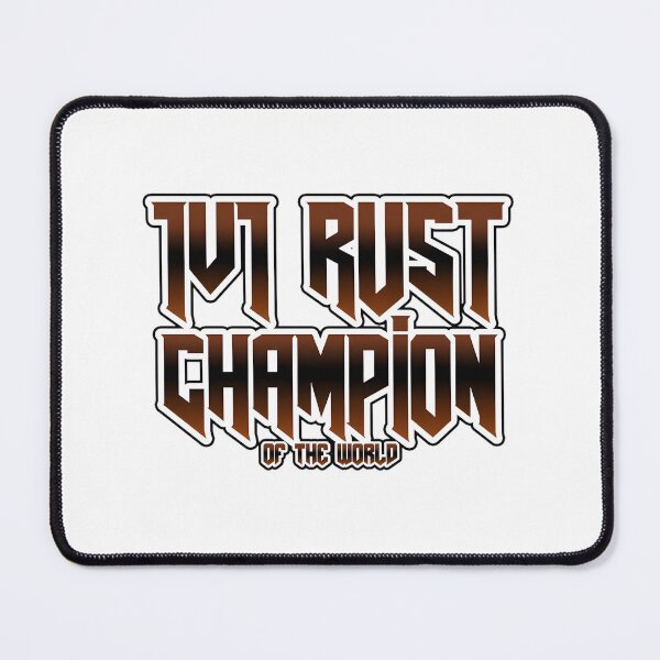 Item preview, Rust Champion of the World Vintage Style Gamer Design designed and sold by evanpooleart.