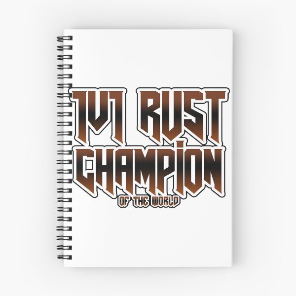 Item preview, Rust Champion of the World Vintage Style Gamer Design designed and sold by evanpooleart.