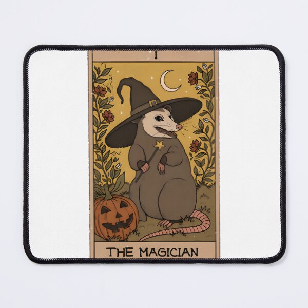 Item preview, The Magician Tarot Card Illustration Featuring a Mystical Possum Design designed and sold by PavkataBG.