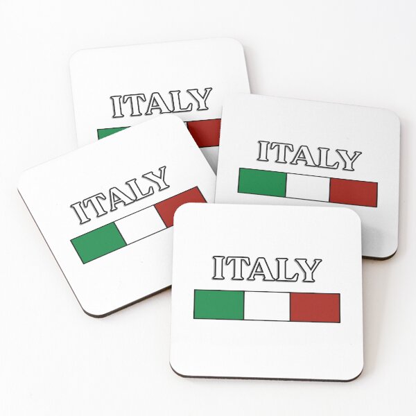 Item preview, Italy and flag designed and sold by ColoredByClaire.