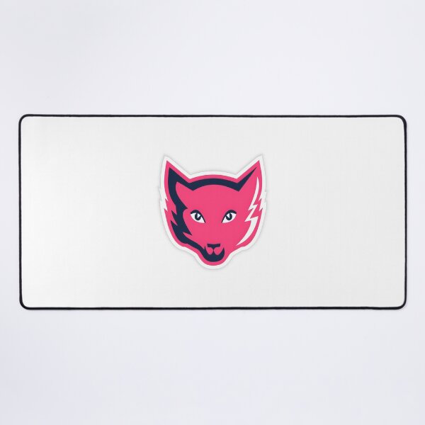 Item preview, Pink Fox Illustration with Artistic and Whimsical Style designed and sold by evanpooleart.