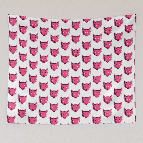 Item preview, Pink Fox Illustration with Artistic and Whimsical Style designed and sold by evanpooleart.