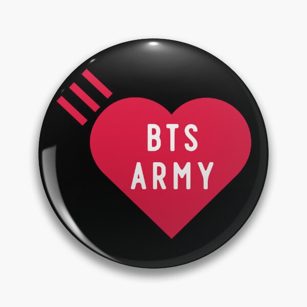 Item preview, BTS arirang - BTS army red heart - lines designed and sold by moteesshop.