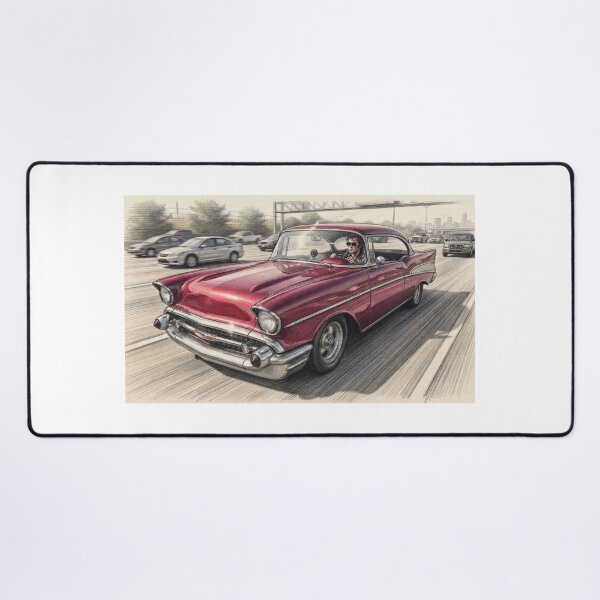 Item preview, Crimson Red Hot Rod Outlaw Custom Art designed and sold by redkat-4.