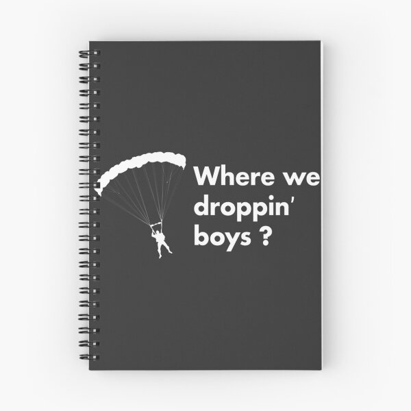 Item preview, Where We Dropping Boys Warzone Gaming Squad Callout Design designed and sold by evanpooleart.