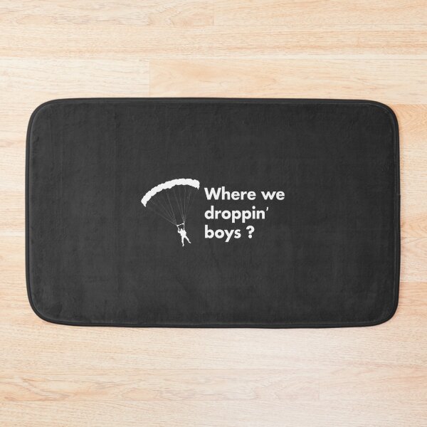 Item preview, Where We Dropping Boys Warzone Gaming Squad Callout Design designed and sold by evanpooleart.