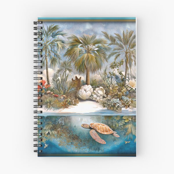 Aperçu de l'œuvre Art abstrait tropical paradisiaque créée et vendue par Dream Mythos Studios.