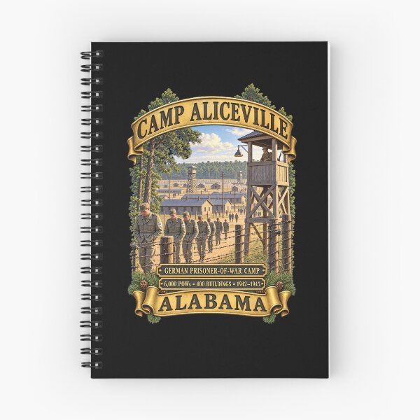 Item preview, Camp Aliceville, Alabama - German POW Camp WWII - 3D - Enhanced designed and sold by Military Insignia Products.
