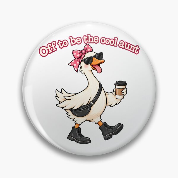 Artikelvorschau, Auf geht's zur coolen Tante Gans! Lustige Schleife für Kaffeeliebhaber entworfen und verkauft von Morescitaf.