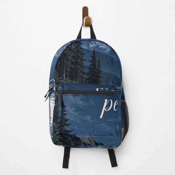 Item preview, Find Your Peace Moonlit Mountain designed and sold by Willow Sky.