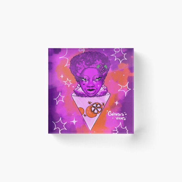 Item preview, Afro Orange Juice Girl designed and sold by Genesisvibess.