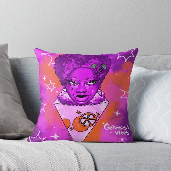 Item preview, Afro Orange Juice Girl designed and sold by Genesisvibess.