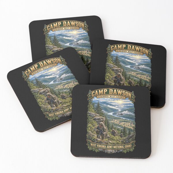 Item preview, Camp Dawson, Kingwood, West Virginia, - WVARNG - 3D - Enhanced designed and sold by Military Insignia Products.