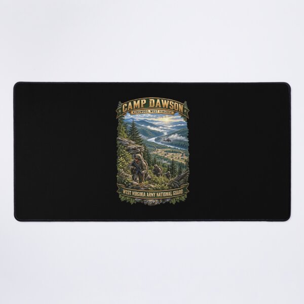 Item preview, Camp Dawson, Kingwood, West Virginia, - WVARNG - 3D - Enhanced designed and sold by Military Insignia Products.