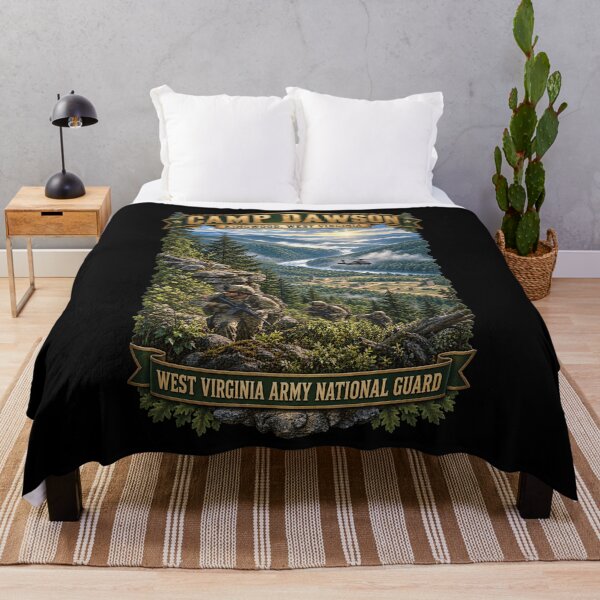 Item preview, Camp Dawson, Kingwood, West Virginia, - WVARNG - 3D - Enhanced designed and sold by Military Insignia Products.
