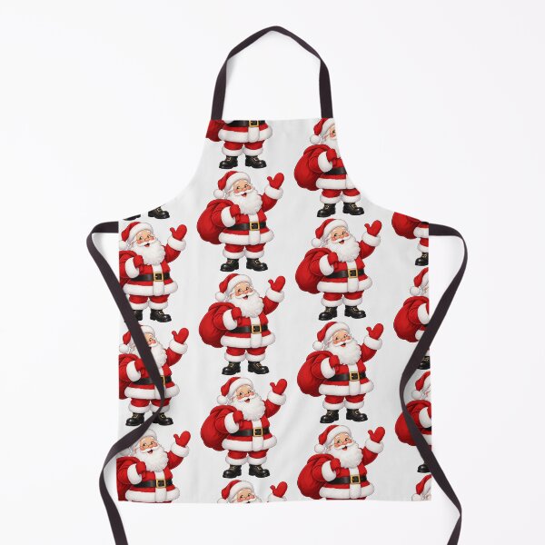Item preview, Cheerful Santa Waving with Gift Sack designed and sold by MIRANDA CREATIVE.