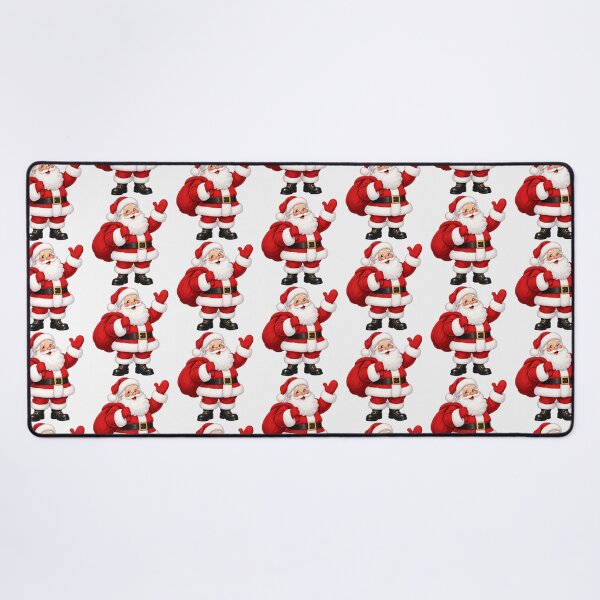 Item preview, Cheerful Santa Waving with Gift Sack designed and sold by MIRANDA CREATIVE.