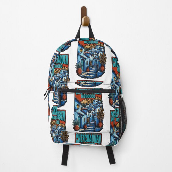 Item preview, Chefchaouen Morocco Vintage Travel Tourism designed and sold by TravelersGems.