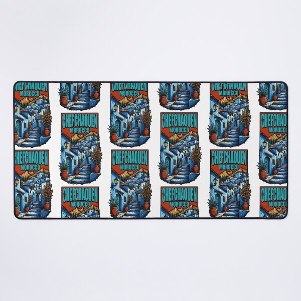 Item preview, Chefchaouen Morocco Vintage Travel Tourism designed and sold by TravelersGems.