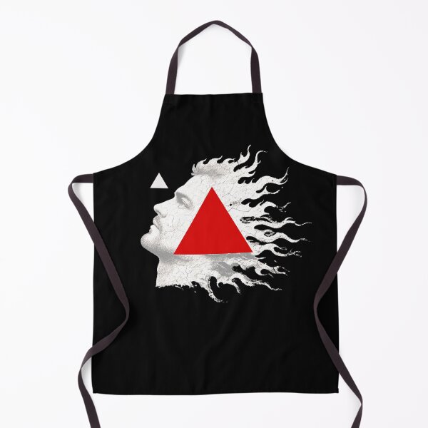 Item preview, Geometric Lion Red Triangle designed and sold by freshwear design.