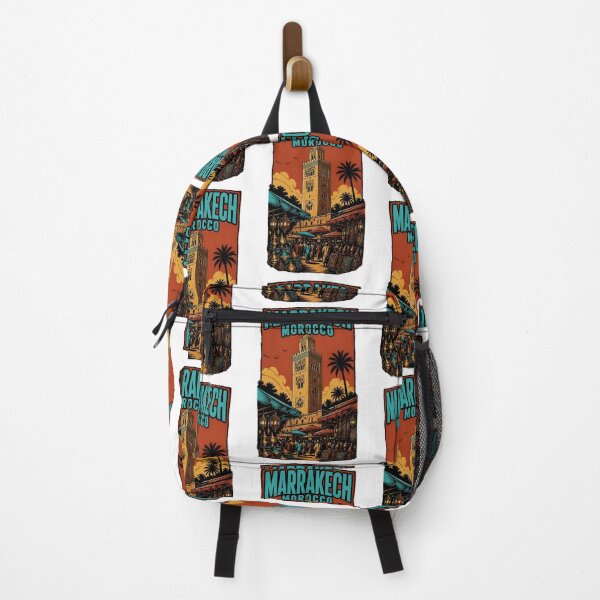 Item preview, Marrakech Morocco Vintage Travel Tourism designed and sold by TravelersGems.