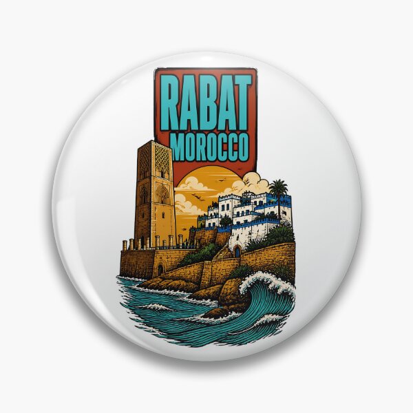 Item preview, Rabat, Marruecos, Viajes y Turismo Vintage designed and sold by TravelersGems.