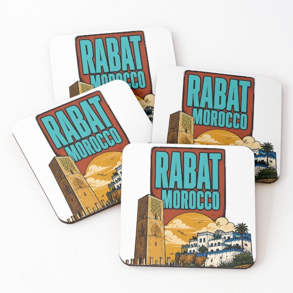 Item preview, Rabat Morocco Vintage Travel Tourism designed and sold by TravelersGems.