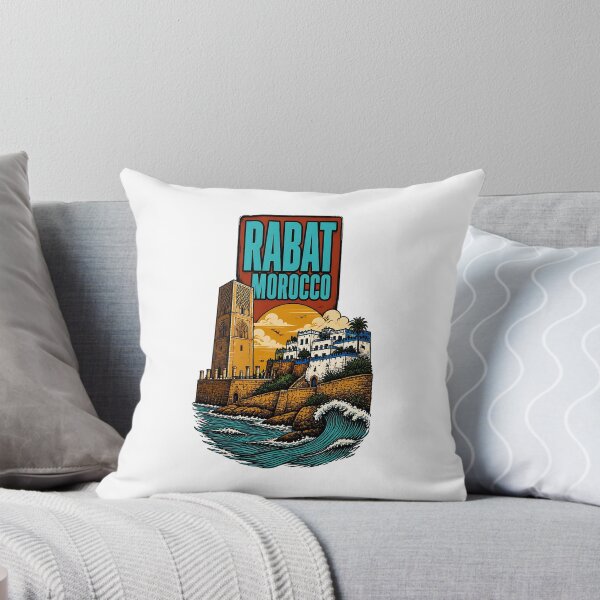 Item preview, Rabat Morocco Vintage Travel Tourism designed and sold by TravelersGems.