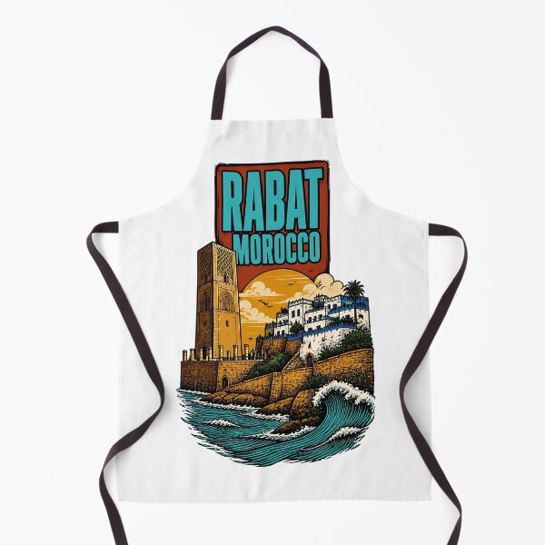 Item preview, Rabat Morocco Vintage Travel Tourism designed and sold by TravelersGems.