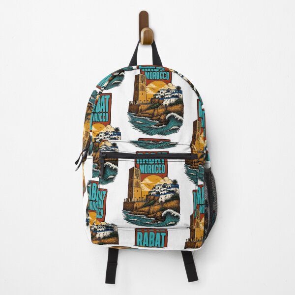 Item preview, Rabat Morocco Vintage Travel Tourism designed and sold by TravelersGems.