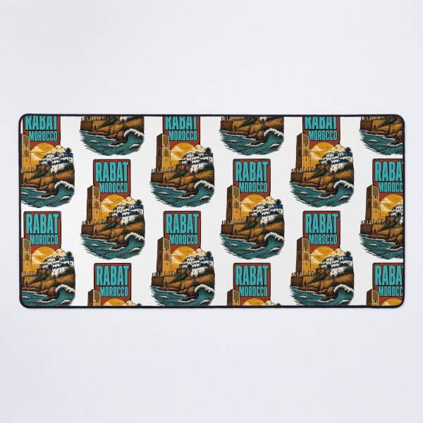 Item preview, Rabat Morocco Vintage Travel Tourism designed and sold by TravelersGems.