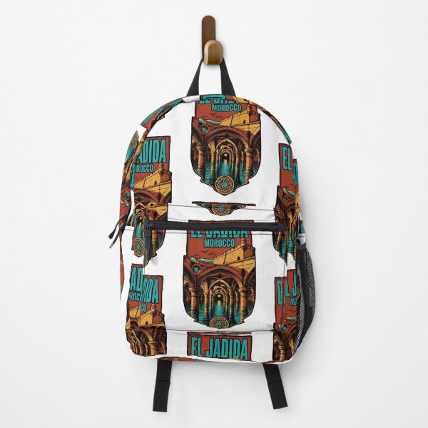 Item preview, El Jadida Morocco Vintage Travel Tourism designed and sold by TravelersGems.