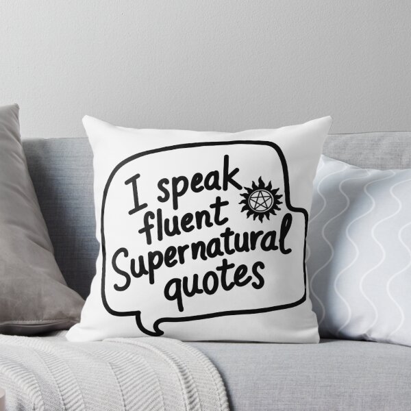 Item preview, I speak Supernatural designed and sold by TineHunterArt.
